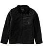 Hurley Robson Polar Fleece Jacket, Color:Black/Black - Image 1