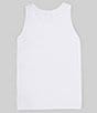 Color:White - Image 2 - Short Sleeve 25th S2 Tank Top