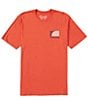 Color:Aloha Red - Image 2 - Short Sleeve Ameribarrel Graphic T-Shirt