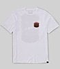 Color:White - Image 2 - Short Sleeve Everyday Bowls Graphic T-Shirt