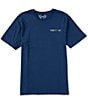 Color:Submarine - Image 2 - Short Sleeve Indy Pendence Graphic T-Shirt