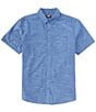 Color:Obsidian 2 - Image 1 - Short Sleeve One & Only Stretch Classic Fit Woven Shirt