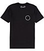 Color:Black - Image 2 - Skull Driftin' Short Sleeve Graphic T-Shirt