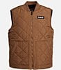 Hurley Sleeveless Malone Quilted Vest, Color:Bronze - Image 1