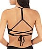 Hurley Solids Adjustable Tie Back Triangle Swim Top & Solid Moderate Bikini Swim Bottom - Image 4