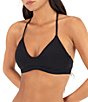 Hurley Solids Adjustable Tie Back Triangle Swim Top - Image 3