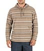 Hurley Striped Long Sleeve Hooded Poncho - Image 1