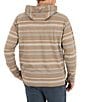Hurley Striped Long Sleeve Hooded Poncho - Image 2