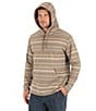 Hurley Striped Long Sleeve Hooded Poncho - Image 4