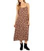Hurley Studded Floral Sleeveless Midi Dress - Image 1