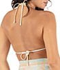 Hurley Vacay Plaid Triangle Swim Top & Cheeky Coverage High Waist Swim Bottom - Image 2