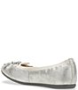 Color:Silver - Image 3 - Girls' Josie Ballerina Flats (Youth)