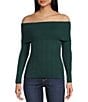 I.N. San Francisco Off-The-Shoulder Marilyn Long Sleeve Sweater - Image 5