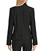 I.N. San Francisco I.N San Francisco Notch Lapel Structured Slim Fit Blazer, Color:Black - Image 2