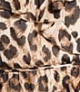I.N. San Francisco Cheetah Print V-Neck Asymmetrical Ruffle Midi Dress, Color:Cheetah - Image 3