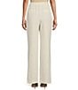 Color:Off White - Image 2 - High Rise Wide Leg Pants