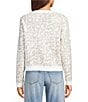 I.N. San Francisco Long Sleeve Cheetah Print Pullover Sweater - Image 2