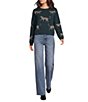 I.N. San Francisco Long Sleeve Cheetah Pullover Sweater - Image 3