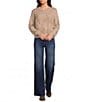 I.N. San Francisco Long Sleeve Fringe Pullover Sweater - Image 3