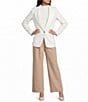 I.N. San Francisco Long Sleeve Tropical Soft Stretch Blazer - Image 3