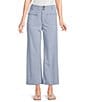 I.N. San Francisco Mid Rise Wide Leg Patch Pocket Pants - Image 1