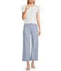 I.N. San Francisco Mid Rise Wide Leg Patch Pocket Pants - Image 3