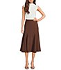 I.N. San Francisco Midi Godets Skirt - Image 3