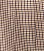 I.N. San Francisco Pleated Plaid Pull-On Mini Coordinating Skirt - Image 4