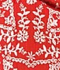 I.N. San Francisco Printed Halter Tie Neck Top - Image 4