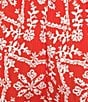 I.N. San Francisco Printed Wrap Tie Front Skort - Image 4