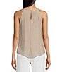 Color:Sand - Image 2 - Sleeveless Scallop Edge Pull-On Tank Top