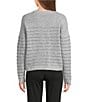 I.N. San Francisco Striped Long Sleeve Cropped Sweater - Image 2