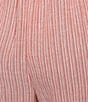 I.N.. San Francisco Striped Elastic Waist Woven Pants - Image 4