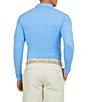 Color:Blue/White - Image 2 - Long-Sleeve IceFil® Polo Shirt