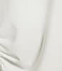 IC Collection Knit Cowl Neck 3/4 Sleeve Ruched Drape Top - Image 5