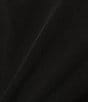 Color:Black - Image 5 - Plus Size Mesh Knit Round Neck Sleeveless Curved Hem Tank Top
