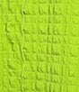 IC Collection Pucker Bubble Check Pattern Mock Neck Sleeveless Drape Side Midi Dress, Color:Neon - Image 3