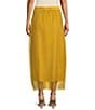 IC Collection Sheer Mesh Cocoon Pull-On Midi Bubble Skirt - Image 2