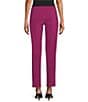 IC Collection Stretch Knit Slim Leg Pull-On Pants - Image 2
