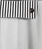 IC Collection Stripe Poplin Point Collar Long Sleeve Zip Front Jacket - Image 5