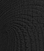 Color:Black - Image 3 - Wave Textured Knit Boat Neck Sleeveless A-Line Midi Dress