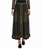 IC Collection Wide-Leg Mesh Overlay Pull-On Cargo Coordinating Pant - Image 1