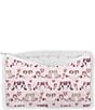 Ida Mae Home Foo Dogs Small Quilted Makeup Bag, Color:Pink - Image 1