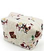 Ida Mae Home Mr. Bingle & Santa Quilted Large Makeup Bag - Image 1