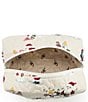 Ida Mae Home Mr. Bingle & Santa Quilted Large Makeup Bag - Image 2