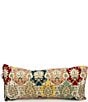 Ida Mae Home x Erin & Ben Co. Athena Quilted Patchwork Damask Reversible Oblong Decorative Pillow - Image 1
