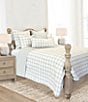 Ida Mae Home x Erin & Ben Co. Farmhouse Check Sage Reversible Quilt - Image 1