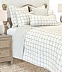 Ida Mae Home x Erin & Ben Co. Farmhouse Check Sage Reversible Quilt - Image 2