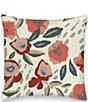 Ida Mae Home x Erin & Ben Co. Garden Whisper Linen Quilted Reversible Square Decorative Pillow - Image 1