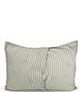 Ida Mae Home x Erin & Ben Co. Garden Whisper Navy Quilted Reversible Sham - Image 2